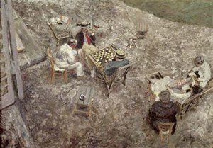 Dama Tahtası by Edouard Vuillard